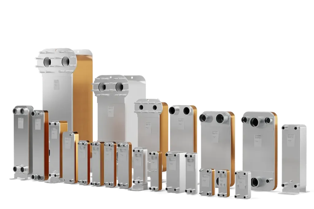 Brazed plate heat exchangers