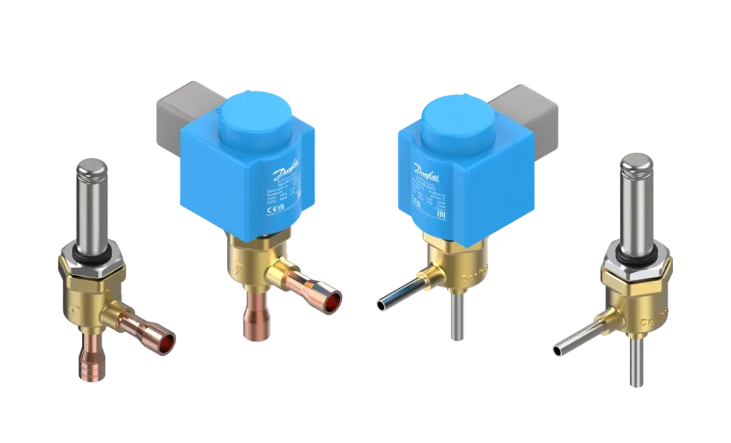 Solenoid valves for CO₂