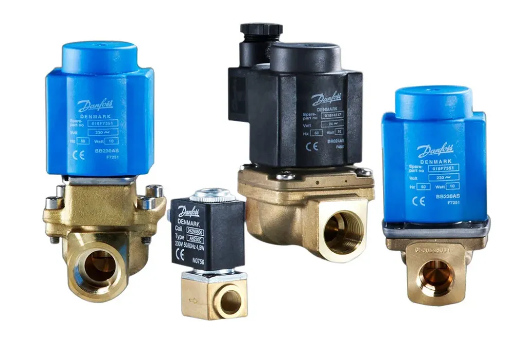 Industrial solenoid valves