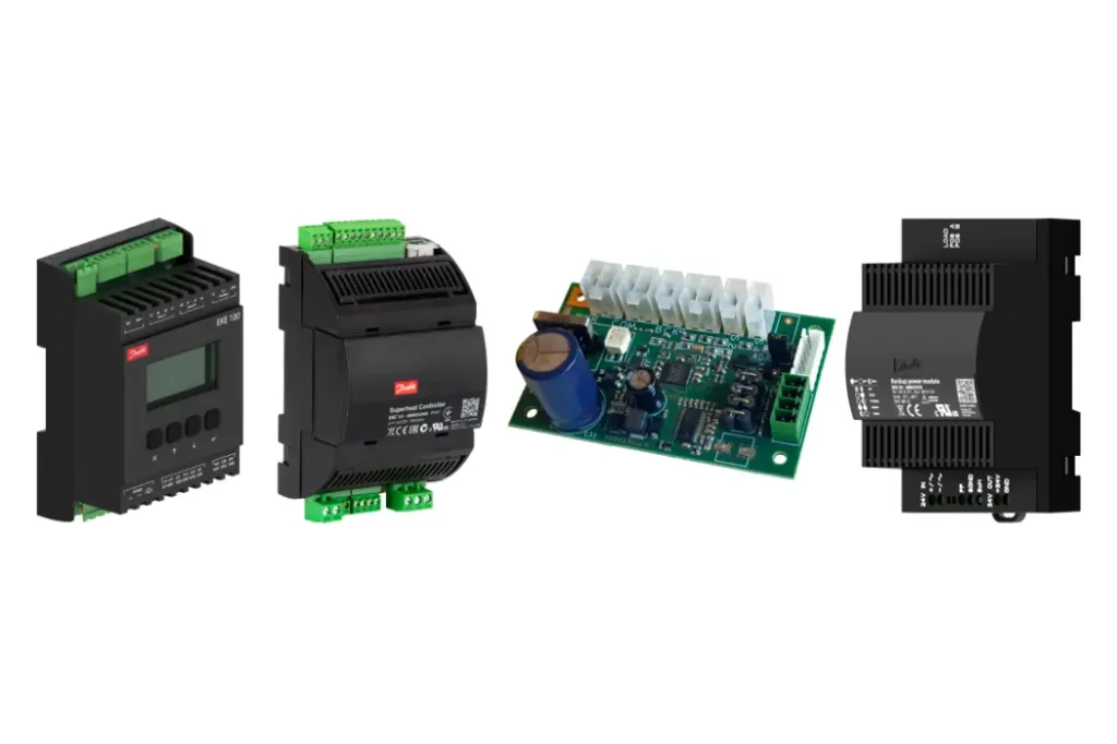 Superheat controller and stepper motor valve drivers