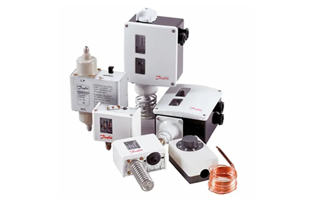 Pressure switches and thermostats for refrigeration