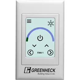 OVERHEAD HVLS FAN STANDARD TOUCHSCREEN CONTROL