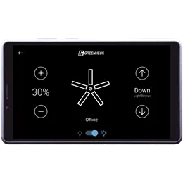 OVERHEAD HVLS FAN BLUETOOTH TABLET CONTROL