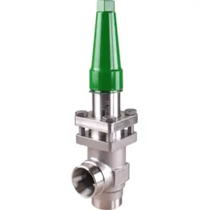 SCA-X SS check and stop valve in stainless steel