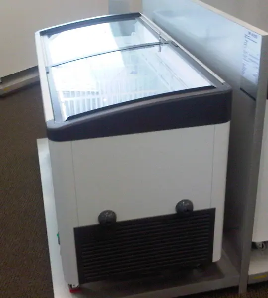 Glass solution for high and low temperature custom refrigerators.