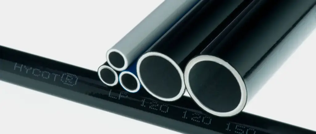 Coated aluminium tubes for automotive applications