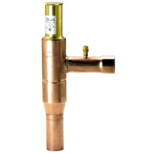 KVL crankcase pressure regulator, suction line