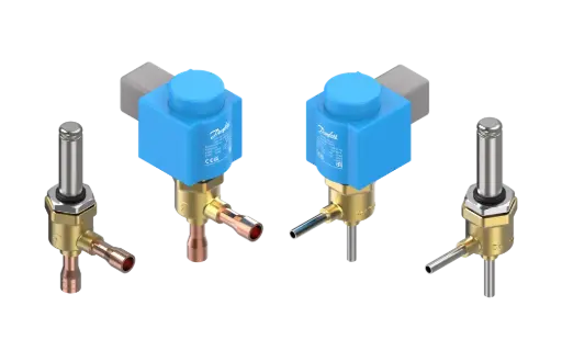 Solenoid valves for high-pressure CO₂ cooling applications in Food Retail
