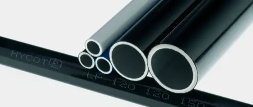 Coated aluminium tubes for automotive applications
